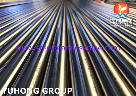 ASTM A269 TP304 أنابيب الفولاذ المقاوم للصدأ الملحومة اللامعة الملحومة لغاز النفط