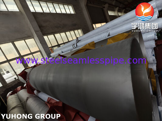 ASTM A358 TP304H / 1.4948 Stainless Steel Welded Pipe EFW Pipe for Corrosive Environment