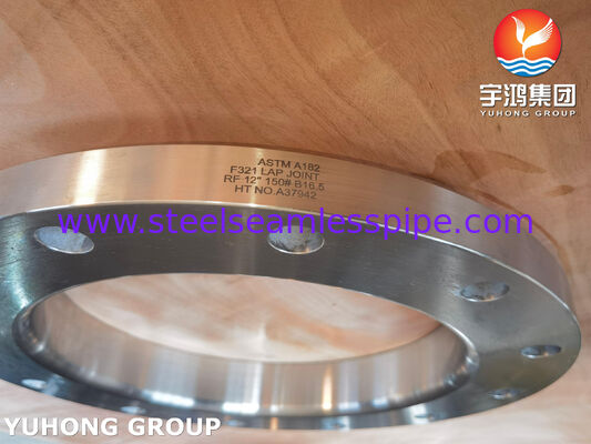 فلنج اتصال لب ASTM A182 F321 LTF EN 1.4541 / 08Х18Н10Т فلنجات من الفولاذ المقاوم للصدأ