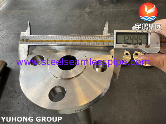 فلنج گردن جوش بلند ASME SB462 UNS N10276 LWN فلنج Hastelloy C276 ASME B16.5