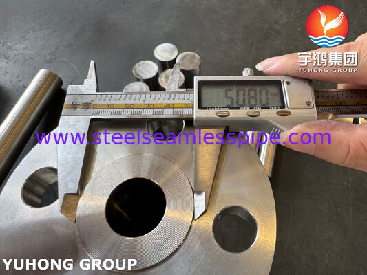 فلنج گردن جوش بلند ASME SB462 UNS N10276 LWN فلنج Hastelloy C276 ASME B16.5