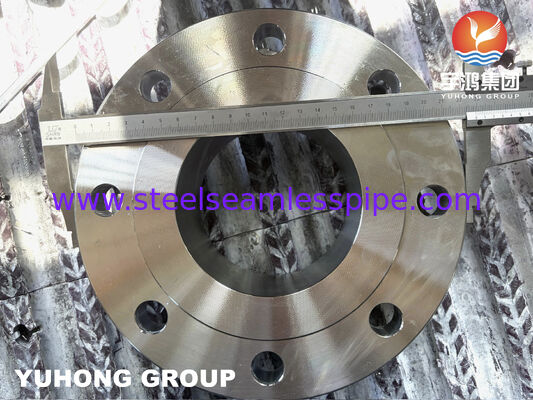 فلنج گردن جوش فولاد ضد زنگ دوفاز A182 F51 S31803 / S32205 WNRF