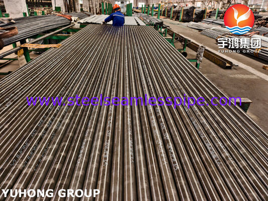 ASTM A213 / ASME SA213 T2 أنبوب فولاذ سبائك بدون خيوط ، أنبوب سوبر هيتر