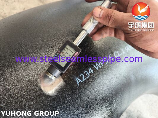ASTM A234 WP9 CL.1 كوع من الفولاذ السليمي للدفاتر عالية درجة الحرارة وأنظمة الأنابيب