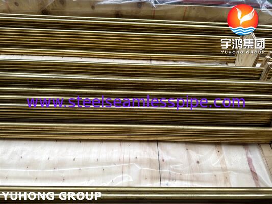 أنبوب ASTM B111 C44300 نحاس أدميرالتي دقيق على شكل حرف U للمكثفات والمبادلات الحرارية