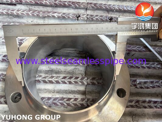 فلنج ASTM A182 F51 UNS S31803 من الفولاذ المزدوج، فلنج عنق ملحوم، فلنج مطروق WNRF