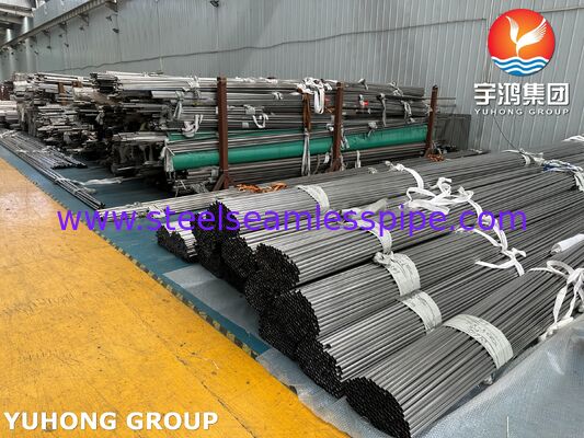 Bright Annealed Tube , ASTM A249 TP316L Welded Stainless Steel Tube For Nuclear Power Plant
