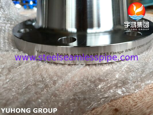 ASTM A182 F53 UNS S32750 SUPER DUPLEX STEEL FORGED FLANGE B16.5