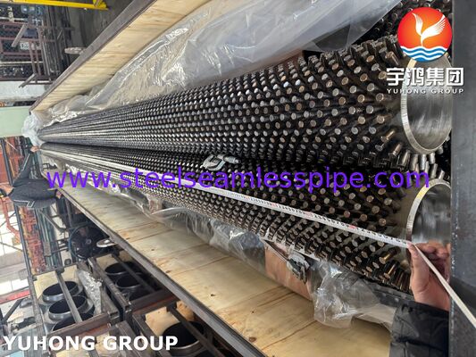 أنابيب ASTM A335 P22 المرصعة لاستعادة الحرارة المهدرة