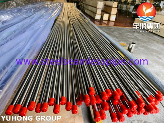 ASTM A213 / A269 TP316 / 316L أنبوب بلا مسام من الفولاذ المقاوم للصدأ في النهاية الباردة لنقل السوائل