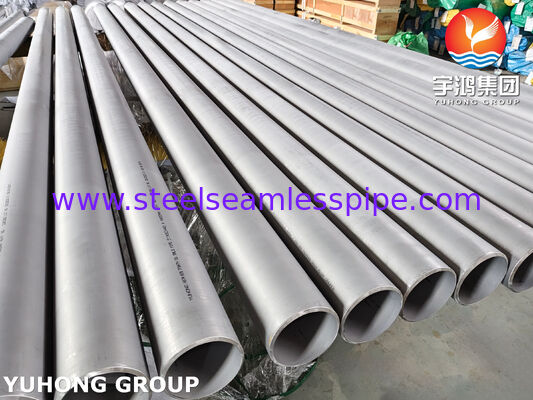 ASTM A376 TP347H Stainless Steel Seamless Pipe For Power Plant , Pickled And Annealed