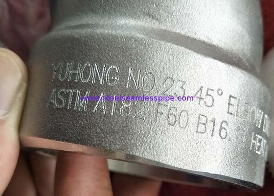 ASTM A182 F60 1 '' - 4 '' CL.3000 # الكوع TEE SWage مخفض B16.11 تركيبات من الصلب المزدوج