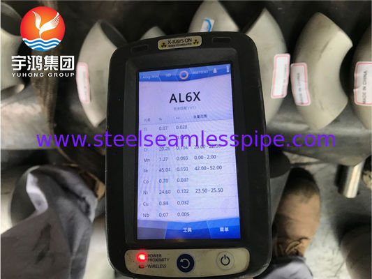 ASTM B366 AL6XN UNS N08367 مكونات أنابيب الفولاذ المقاوم للصدأ فائقة الاستينيتية
