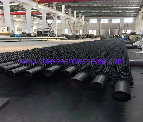ASTM A335 P5/ P9/ P11/P22 أنابيب ذات أجنحة/ أنابيب مغلفة، فولاذ الكربون/فولاذ سبائك، فرن