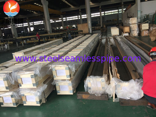 أنبوب نحاس ونيكل B111 / SB111 C71500 O61 ملدن، سحب على البارد، أنبوب غير ملحوم للمبخر