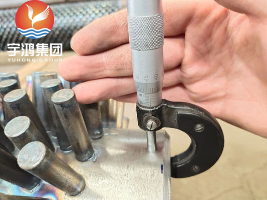 ASTM A312 TP316L الأنبوب المكبس من الفولاذ المقاوم للصدأ لمبادل الحرارة