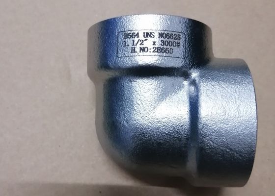 تي شيرت Astm B564 Uns N06625 Asme B16.11 Inconel Elbow Reducer Tee