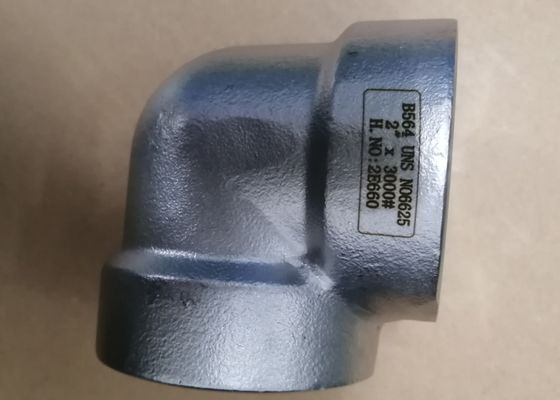 تي شيرت Astm B564 Uns N06625 Asme B16.11 Inconel Elbow Reducer Tee