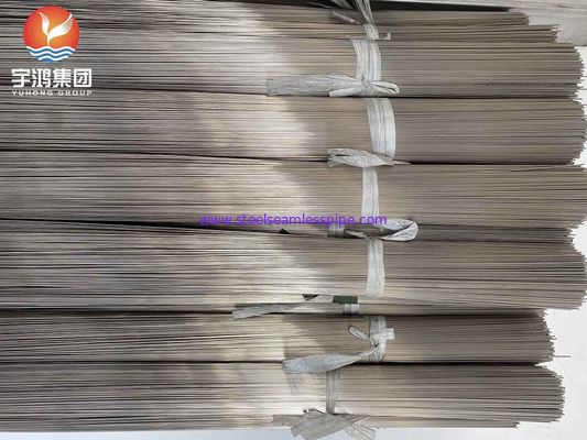 ASTM A269 TP304 TP304L TP316L الأنبوب الشعري المعدني من الفولاذ المقاوم للصدأ للأجهزة الطبية