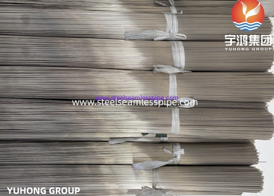 أنبوب الإبرة من الفولاذ المقاوم للصدأ T.I.G مصفوق وبدون خيوط TP304 TP316L الشعرية