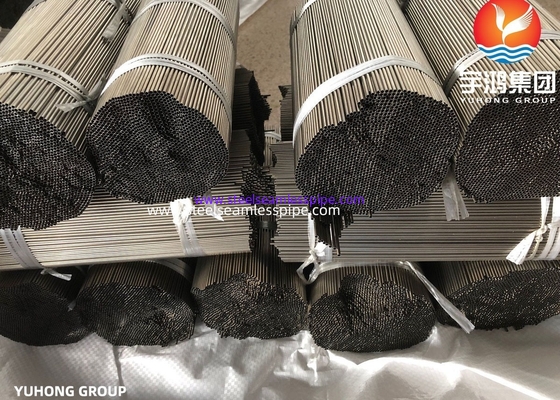 SUS316 316L 304 304L ، الصلب المقاوم للصدأ الأنبوب الشعري الدقيق المطاوئ ، التطبيق الصناعي