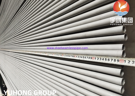 EN10216-5 1.4541 / TP321 / TP321H / 12X18H10T الأنبوب الخام من الفولاذ المقاوم للصدأ