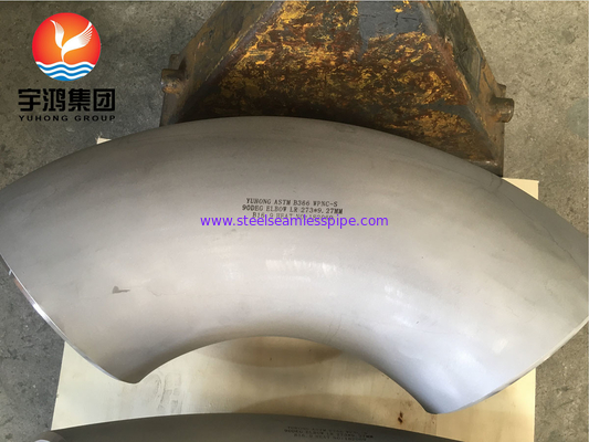 ASTM B366 Monel 400 / UNS N04400 مقعد 90 درجة نيكل سبيكة الفولاذ Buttweld تركيب