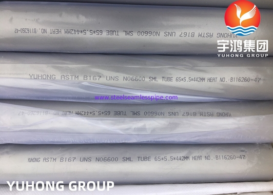 نيكل سبيكة غير ملحومة أنبوب INCONEL Inconel 600 / سبيكة 600 / UNS N06600 PIPE ASME SB167