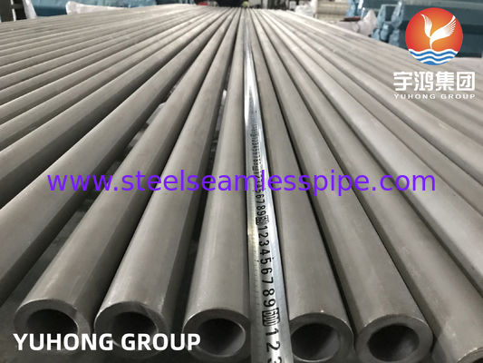 ASTM A213 TP347H / EN 1.4961 الأنبوب الخالي من اللحام من الفولاذ المقاوم للصدأ أنبوب مبادل الحرارة