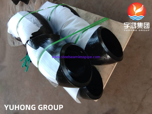 ASTM A234 WPB كوع الفولاذ الكربوني ، نصف قطره الطويل (LR) ، أنابيب لحام مؤخرة9