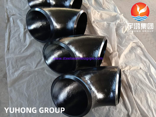 ASTM A234 WPB كوع الفولاذ الكربوني ، نصف قطره الطويل (LR) ، أنابيب لحام مؤخرة9