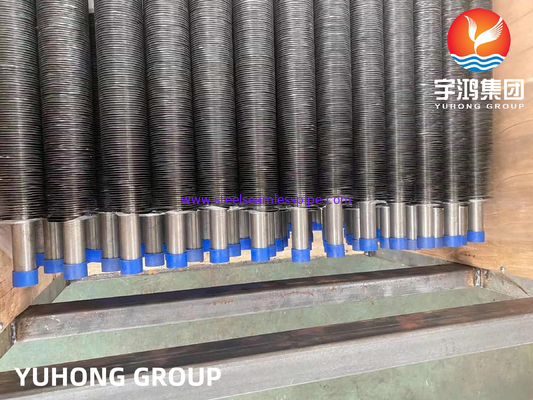 أنبوب ذو ذراع مزروع ASME SB163 Monel 400 أنبوب ذراع ذراع من سبيكة النيكل نوع G