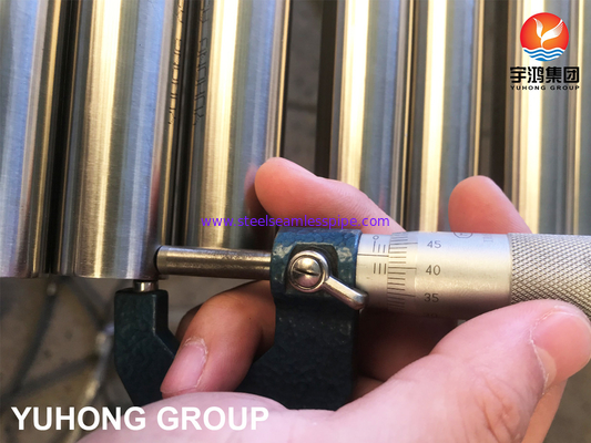 S31603 أنبوب بلا مسام من الفولاذ المقاوم للصدأ A269 TP316L سطح مشرق