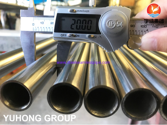 S31603 أنبوب بلا مسام من الفولاذ المقاوم للصدأ A269 TP316L سطح مشرق