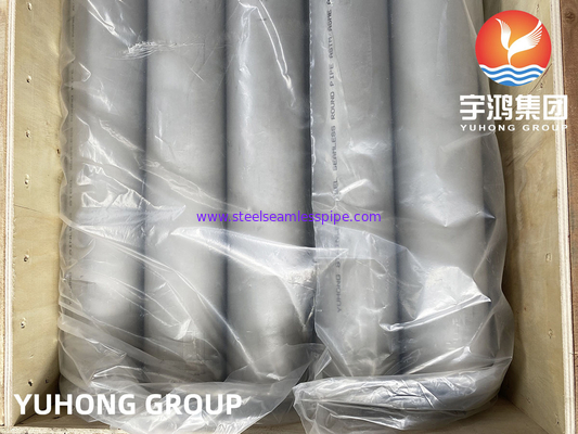ASTM A312 ASME SA312 TP310S S31008 الفولاذ المقاوم للصدأ سلس الأنابيب