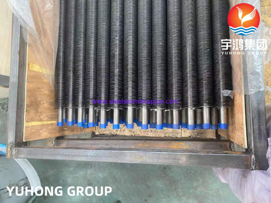 ASME SB163 UNS N04400 Monel 400 أنبوب بزعانف سبائك النيكل للتدفئة