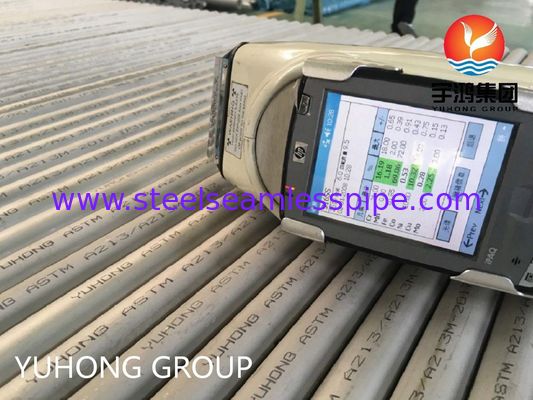 أنبوب سلس من الفولاذ المقاوم للصدأ ASTM A213 TP316L المشرق الملدن لتطبيقات المبادلات الحرارية