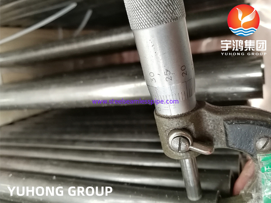 ASTM A213 / ASME SA213 T9 أنبوب U Bend Tube سبيكة الفولاذ أنبوب مبادل حرارة سلس