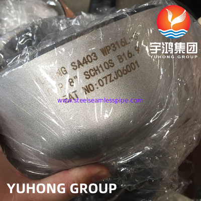 ASTM A403 WP316L 1.4404 غطاء الحواف من الفولاذ المقاوم للصدأ