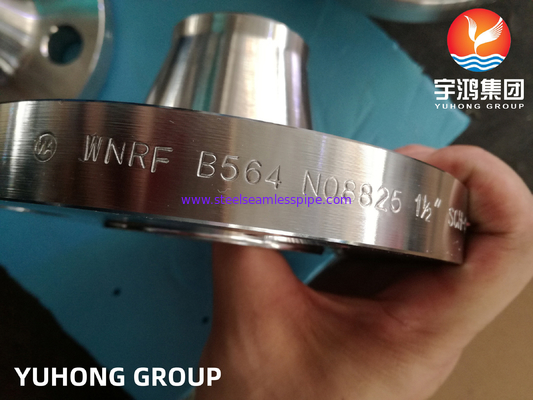 ASTM B564 Incoloy 825 / UNS N08825 النيكل سبيكة لحام رقبة فلنج