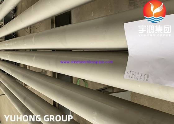 ASTM A312 UNS S31254 254SMO الأنابيب البحرية المزدوجة من الفولاذ المقاوم للصدأ