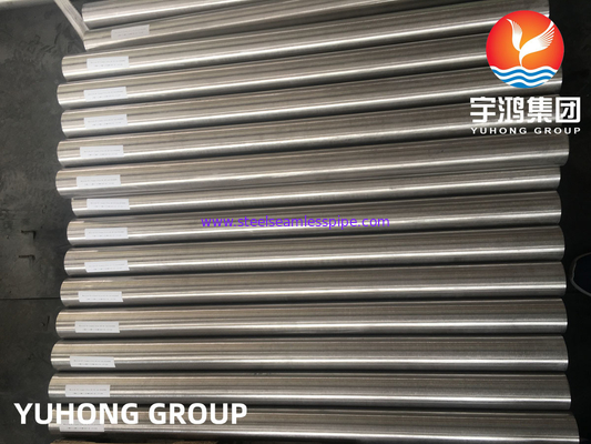 ASTM B163 Incoloy 800HT UNS N08811 أنبوب سبيكة النيكل السطحي الساطع