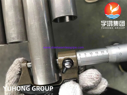 ASTM B163 مونيل 400 الأنابيب UNS NO4400 DIN 2.4360 الأنابيب السامة