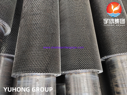 أنبوب HFW ذو الزعانف ، ASTM A210 / ASME SA210 GR.A1 أنبوب ذو الزعانف من الفولاذ الكربوني