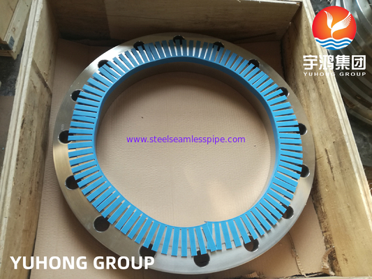 ASTM A182 F304 F304L الشفاه الصلب مزورة FF / RF ونوع الوجه RT