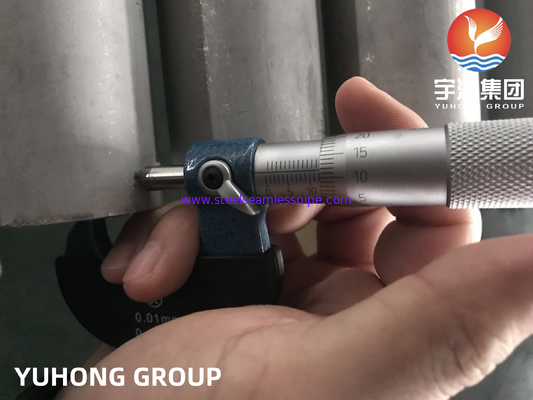 أنبوب الفولاذ المقاوم للصدأ من طراز ASTM A213/ ASME SA 213 TP347/347H للكايلر أو مبادلة الحرارة