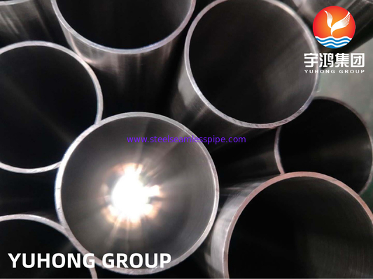 ASTM A270 TP304 الأنبوب المطاوئ من الفولاذ المقاوم للصدأ الأنبوب الصحي للغذاء والمشروبات