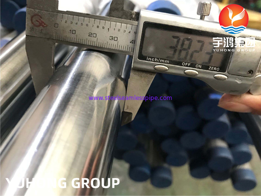 ASTM A270 TP304 الأنبوب المطاوئ من الفولاذ المقاوم للصدأ الأنبوب الصحي للغذاء والمشروبات