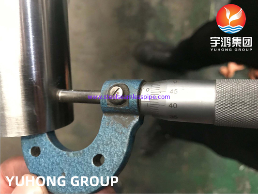 ASTM A270 TP304 الأنبوب المطاوئ من الفولاذ المقاوم للصدأ الأنبوب الصحي للغذاء والمشروبات