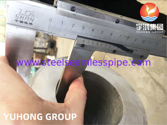 ASTM A790 UNS S31803 S32205 أنبوب صلب غير ملحوم مزدوج 2205